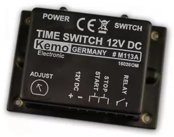 Kemo M113A Zeitrelais 12-15V/DC 2s-23min (M113A)