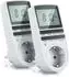 Bearware Zeitschaltuhr digital LCD-Display 3680W, 10 Programme, 2er-Pack