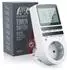 Bearware Zeitschaltuhr digital LCD-Display 3680W, 10 Programme, 2er-Pack