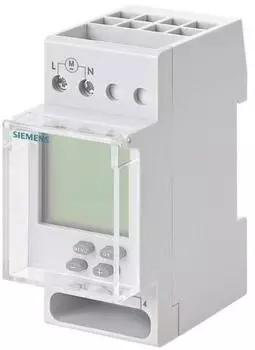 Siemens Digitale Wochen-Zeitschaltuhr 1-kanalig 230V 16A (7LF4511-0)