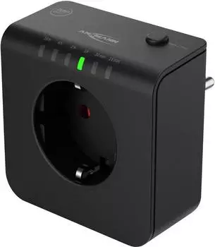 Ansmann Steckdosen-Zeitschaltuhr digital 3680W, schwarz (1260-0015)