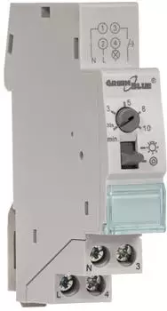GreenBlue GB114 Treppenlicht-Zeitschalter DIN-Schiene 230V (GB114)