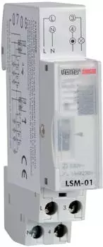 Vemer LSM-01 Treppenlichtzeitschalter elektromechanisch 1 DIN-Modul (VE073300)
