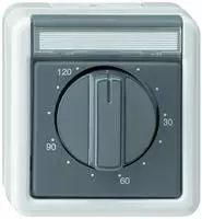 Gira 032130, Gira 032130 Zeitsch. 2-p 120 min BSF WG AP Grau