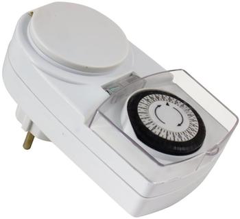 Heitronic Elektromechanische Zeitschaltuhr weiß (46911)