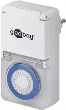 Goobay Outdoor-Zeitschaltuhr IP44 Goobay Outdoor-Zeitschaltuhr IP44