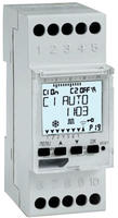 Wallair 1IO3091 Zeitschaltuhr digital Wochenprogramm, Jahresprogramm 3500 W IP20