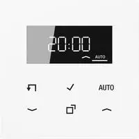Jung Timer Standard 6 Sens.tast Displayechtglasfront Ls 1750 D Ww