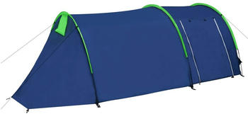 vidaXL Camping Tent (395 x 180 x 110cm) blue/green