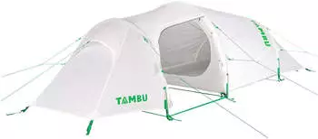 Tambu Sada Tunnelzelt, 2-Personen, 200x400cm, weiß Tambu Sada Tunnelzelt, 2-Personen, 200x400cm, weiß