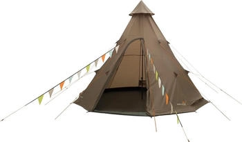 easy camp Rands Tipizelt, 8-Personen, 385x375cm, braun