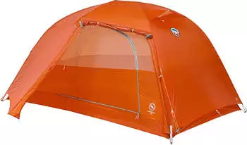Big Agnes Copper Spur Kuppelzelt, UL2, 224x132cm, Tangelo