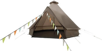 easy camp Vaulen Tipizelt, 7-Personen, 385x355cm, braun