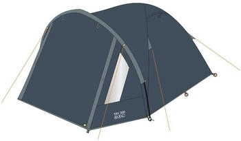 Vango Tay 300 Tunnelzelt, Personenanzahl 3, blau