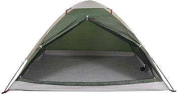 vidaXL Dome tent for 2 people Green waterproof