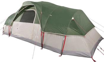 vidaXL Dome tent for 11 people Green