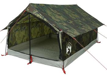 vidaXL Campingzelt 2 Personen Tarnmuster Wasserdicht