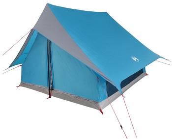 vidaXL Campingzelt A-Frame 5-Personen Blau Wasserdicht