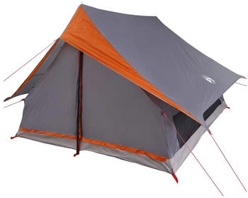 vidaXL Familienzelt A-Frame 7-Personen Grau und Orange Wasserdicht