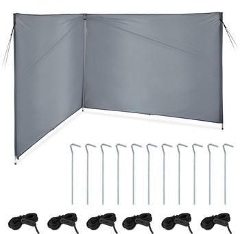 Relaxdays Sicht- und Windschutz 4 Meter