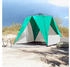 vidaXL Strandzelt 4 Personen Seegrün Quick Release Wasserdicht
