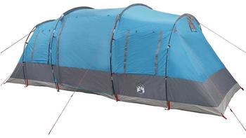 vidaXL Tunnel tent for 6 people with 2 rooms and E-port