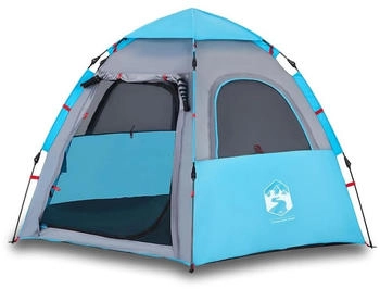 vidaXL Cabin tent for 4 people 4005333 Blue
