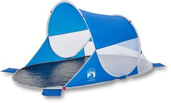 vidaXL Pop-up beach tent for 2 people Grey