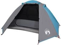vidaXL Kuppel-Campingzelt 2 Personen Blau Wasserdicht