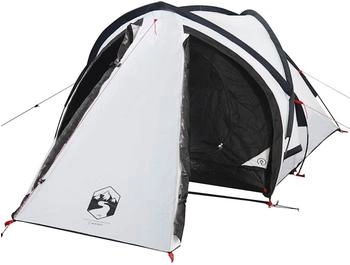 vidaXL Kuppel-Campingzelt 2 Personen Weiß Wasserdicht (94342)