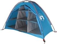 vidaXL Camping-Organizer-Zelt 9 F&auml;cher Blau Wasserdicht