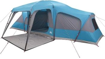 vidaXL Dome tent with porch for 9 people 4009585 Blue