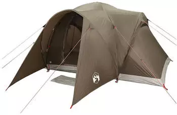 vidaXL Dome tent for 6 people Brown