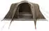 vidaXL Dome tent for 6 people Brown