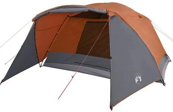vidaXL Tent with porch for 6 people 94420 Grey