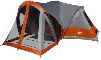 vidaXL Tipi tent for 8 people 94739 Grey / Orange