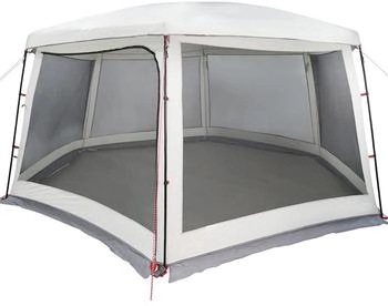 vidaXL Pool tent with removable roof 670x590 cm 4100633 Grey