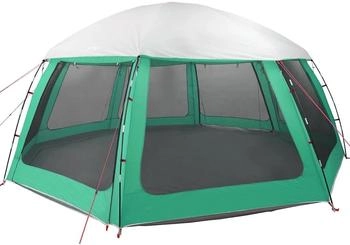 vidaXL Pool tent with removable roof 612x612 cm Aqua green