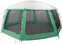 vidaXL Poolzelt mit abnehmbarem &Uuml;berzelt Netzw&auml;nden Meergr&uuml;n 690x690cm