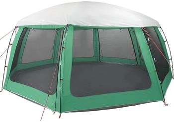 vidaXL Pool tent with removable roof 690x690 cm 4100641 Green