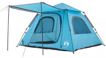 vidaXL Dome tent for 4 people 4004144 Blue