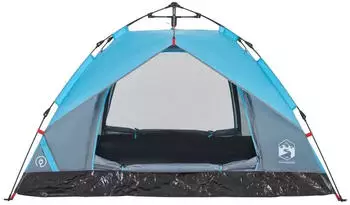vidaXL Dome tent for 2 people Blue quick release model A