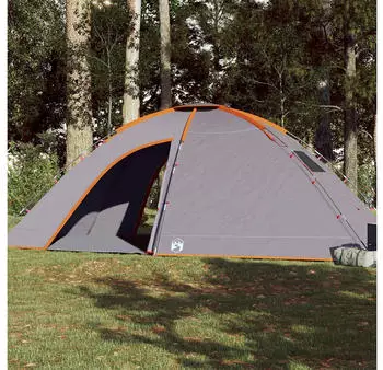 vidaXL Family tent for 8 people with garden shed terrace
