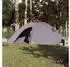 vidaXL Family tent for 8 people with garden shed terrace