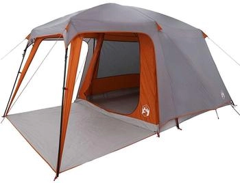 vidaXL Dome tent for 5 people 4009583 Grey / Orange