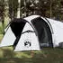 vidaXL Trekking tent for 3 people White with double walls