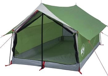 vidaXL Trekking tent for 2 people 193x122x96 cm taffeta 185T Green