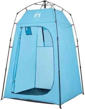 vidaXL Quick-opening privacy tent waterproof Blue