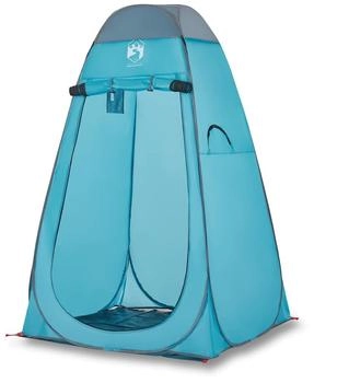 vidaXL Retractable privacy tent waterproof Blue