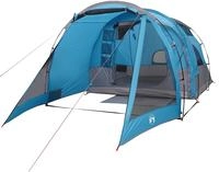 vidaXL Tunnelzelt 4 Personen Blau Wasserdicht